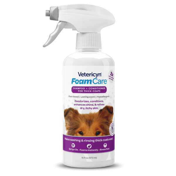 Vetericyn FoamCare® Pet Shampoo - Vetericyn Animal Wellness