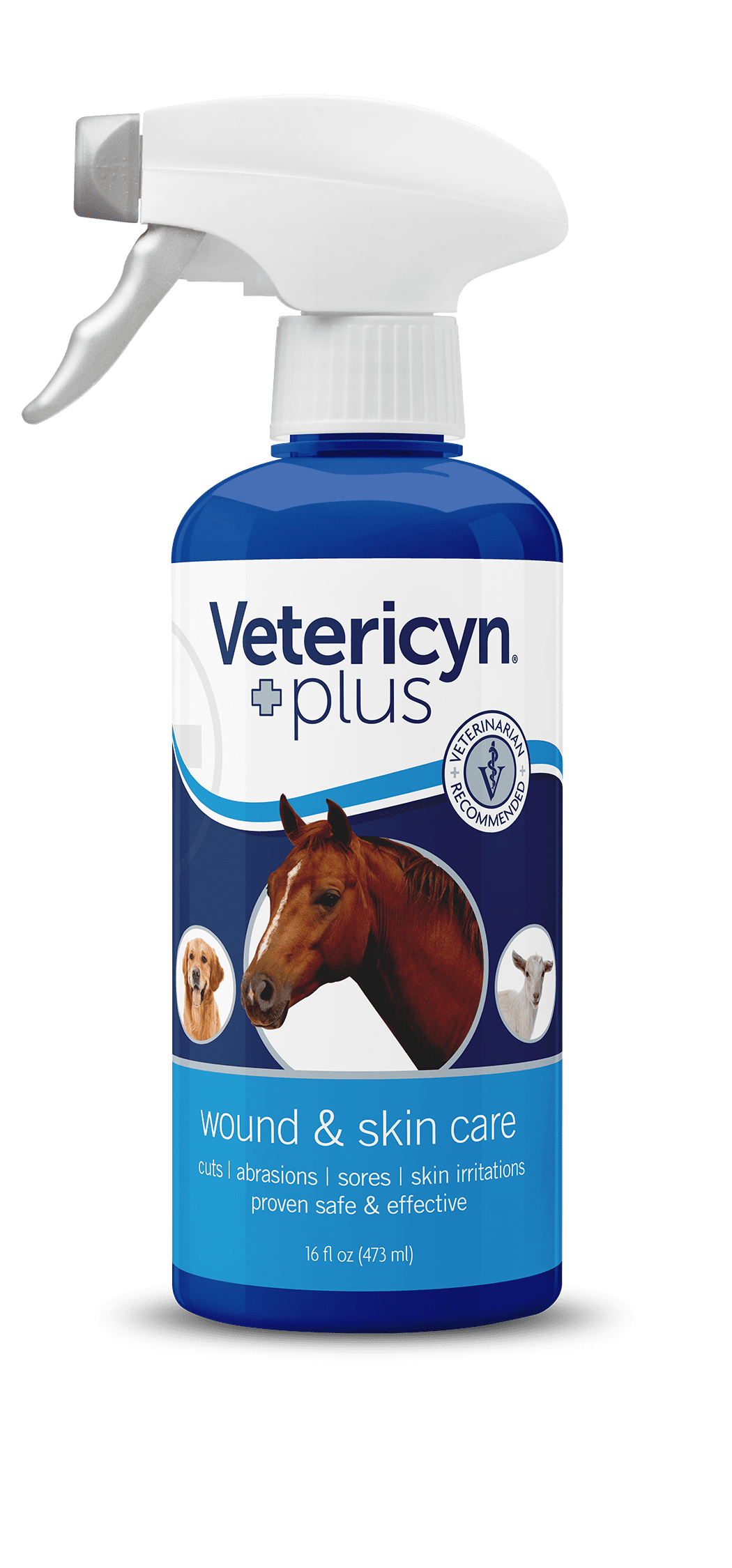 Vetericyn animal wound & skin care products are safe for all animals