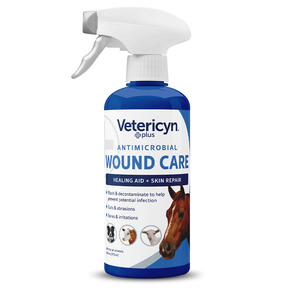 Vetericyn Plus® Antimicrobial Equine Wound and Skin Care Liquid