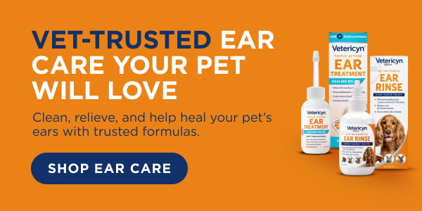 Vet-trusted ear care your pet will love. Shop ear care!