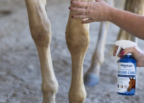 spraying wound