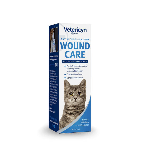 Vetericyn Plus® Antimicrobial Feline Wound Care – Vetericyn