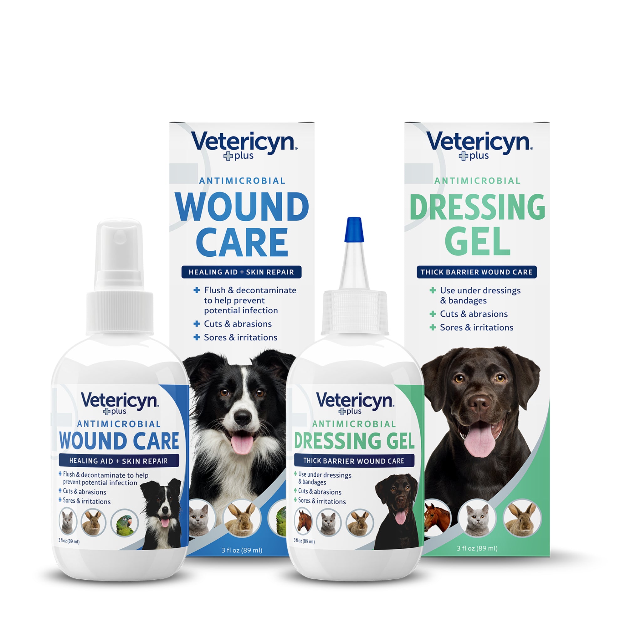 Vetericyn Review Bundle: All Animal Antimicrobial Wound Care – Vetericyn